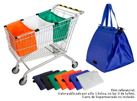 Bolsa Reutilizable Cart - 35 x 35 x 25 cm - E41