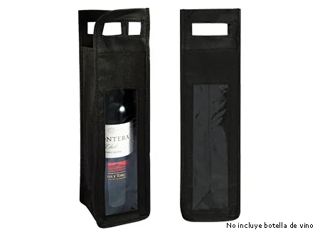 Porta-Botella de Vino de TNT - 8 x 37 x 8 cm - E14