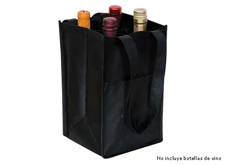 Porta-Botellas de Vino de TNT - 18.5 x 29.5 x 18 cm. - E16