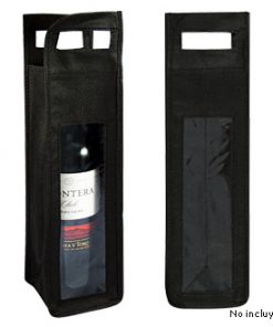 Porta-Botella de Vino de TNT - 8 x 37 x 8 cm - E14