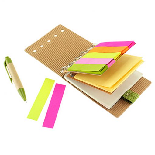 Memo Set Ecológico con Bolígrafo